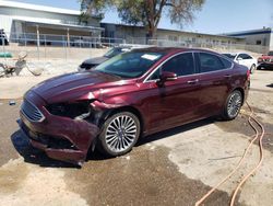 Salvage cars for sale at Albuquerque, NM auction: 2017 Ford Fusion Titanium