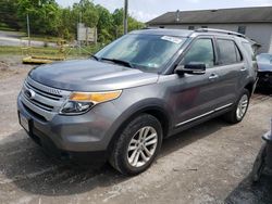 Ford Explorer salvage cars for sale: 2014 Ford Explorer XLT