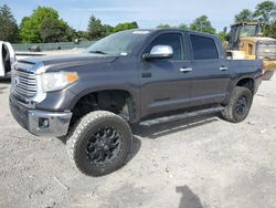 Salvage cars for sale from Copart Madisonville, TN: 2017 Toyota Tundra Crewmax Limited