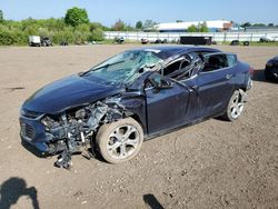 Salvage cars for sale at Columbia Station, OH auction: 2016 Chevrolet Cruze Premier