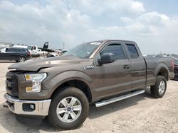 Salvage cars for sale from Copart Houston, TX: 2015 Ford F150 Super Cab