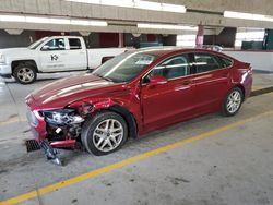 Salvage cars for sale at Dyer, IN auction: 2015 Ford Fusion SE