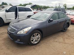 Salvage cars for sale from Copart Hillsborough, NJ: 2011 Infiniti G37