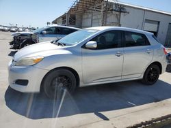 Salvage cars for sale at Corpus Christi, TX auction: 2009 Toyota Corolla Matrix