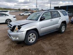 Salvage cars for sale at Colorado Springs, CO auction: 2005 Toyota 4runner SR5