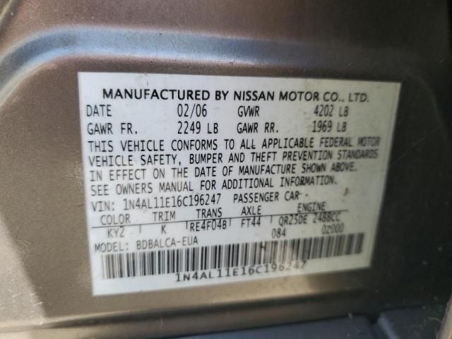 2006 Nissan Altima S