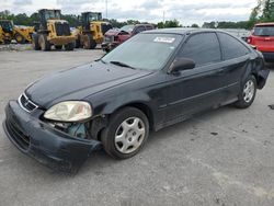 Salvage cars for sale at Dunn, NC auction: 2000 Honda Civic EX