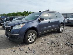 Salvage cars for sale at Lawrenceburg, KY auction: 2014 Chevrolet Traverse LS