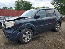 Salvage cars for sale at Baltimore, MD auction: 2012 Honda Pilot EXL