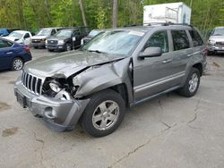 Salvage cars for sale at East Granby, CT auction: 2007 Jeep Grand Cherokee Limited