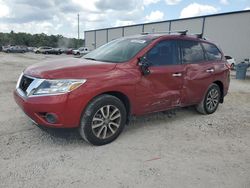 Vehiculos salvage en venta de Copart Apopka, FL: 2015 Nissan Pathfinder S