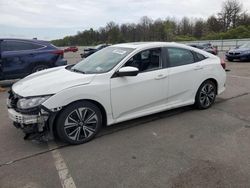 Salvage cars for sale from Copart Brookhaven, NY: 2017 Honda Civic EXL
