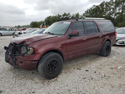 Vehiculos salvage en venta de Copart Houston, TX: 2010 Ford Expedition EL Limited