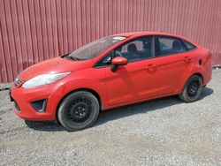 Salvage cars for sale at London, ON auction: 2012 Ford Fiesta SE