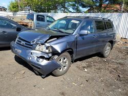 Salvage cars for sale at New Britain, CT auction: 2007 Toyota Highlander Sport