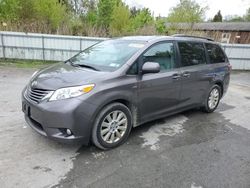 Salvage cars for sale at Albany, NY auction: 2016 Toyota Sienna XLE