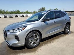 Salvage cars for sale at Fresno, CA auction: 2024 Ford Escape ST Line