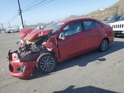 Mitsubishi Mirage g4 se salvage cars for sale: 2017 Mitsubishi Mirage G4 SE