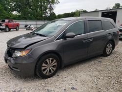 Salvage cars for sale from Copart Kansas City, KS: 2015 Honda Odyssey EXL