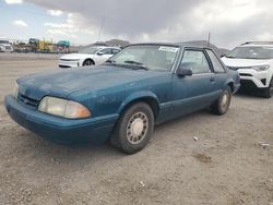 Ford Mustang LX salvage cars for sale: 1993 Ford Mustang LX