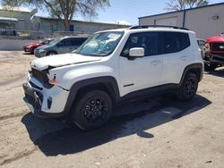 Salvage cars for sale at Albuquerque, NM auction: 2020 Jeep Renegade Latitude