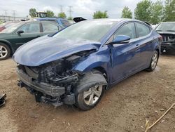 Hyundai Elantra se Vehiculos salvage en venta: 2016 Hyundai Elantra SE