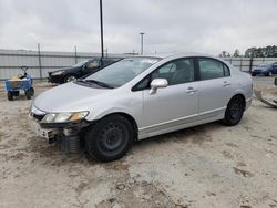 Salvage cars for sale from Copart Lumberton, NC: 2010 Honda Civic LX