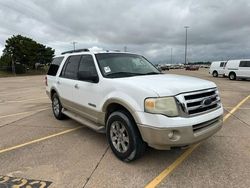 Salvage cars for sale from Copart Oklahoma City, OK: 2007 Ford Expedition Eddie Bauer