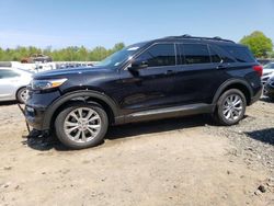 Salvage cars for sale at Hillsborough, NJ auction: 2023 Ford Explorer XLT