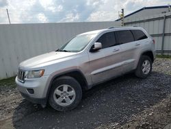 Salvage cars for sale at Albany, NY auction: 2012 Jeep Grand Cherokee Laredo