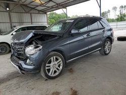 Vehiculos salvage en venta de Copart Cartersville, GA: 2014 Mercedes-Benz ML 350