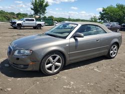 Audi A4 salvage cars for sale: 2008 Audi A4 3.2 Cabriolet Quattro