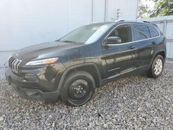 Salvage cars for sale at Columbus, OH auction: 2018 Jeep Cherokee Latitude Plus