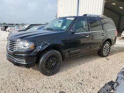 Salvage cars for sale at San Antonio, TX auction: 2015 Lincoln Navigator