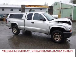 Salvage trucks for sale at Anchorage, AK auction: 2004 Dodge Dakota SXT