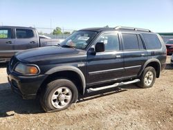 Salvage cars for sale from Copart Houston, TX: 2002 Mitsubishi Montero Sport ES