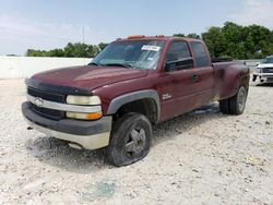 Salvage cars for sale from Copart New Braunfels, TX: 2001 Chevrolet Silverado C3500