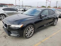 Salvage cars for sale from Copart Los Angeles, CA: 2019 Volvo S60 T6 Momentum