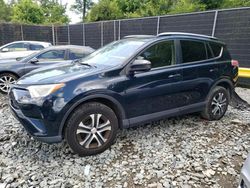 Salvage cars for sale at Waldorf, MD auction: 2017 Toyota Rav4 LE