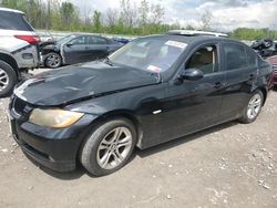 Salvage cars for sale from Copart Leroy, NY: 2008 BMW 328 XI Sulev