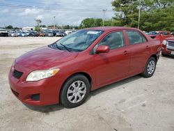 Salvage cars for sale from Copart Lexington, KY: 2009 Toyota Corolla Base
