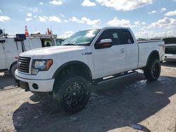 Salvage cars for sale at Cahokia Heights, IL auction: 2012 Ford F150 Super Cab