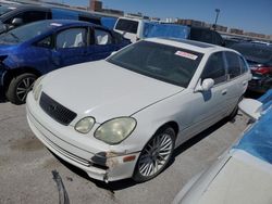 Salvage cars for sale at Las Vegas, NV auction: 2002 Lexus GS 300