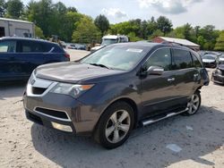 Vehiculos salvage en venta de Copart Mendon, MA: 2010 Acura MDX Technology