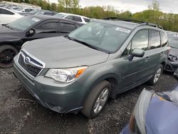 Salvage cars for sale from Copart New Britain, CT: 2014 Subaru Forester 2.5I Limited