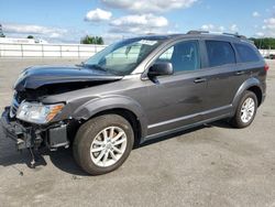 Salvage cars for sale at Dunn, NC auction: 2017 Dodge Journey SXT