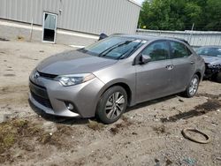 Toyota Corolla eco salvage cars for sale: 2016 Toyota Corolla ECO