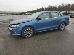 Salvage cars for sale at Brookhaven, NY auction: 2015 Volkswagen Jetta Hybrid