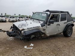 Salvage cars for sale from Copart Mercedes, TX: 2011 Jeep Wrangler Unlimited Sahara