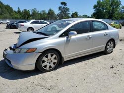 Salvage cars for sale from Copart Hampton, VA: 2006 Honda Civic LX